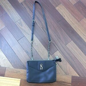 Barely worn Steve Madden black crossbody bag.
